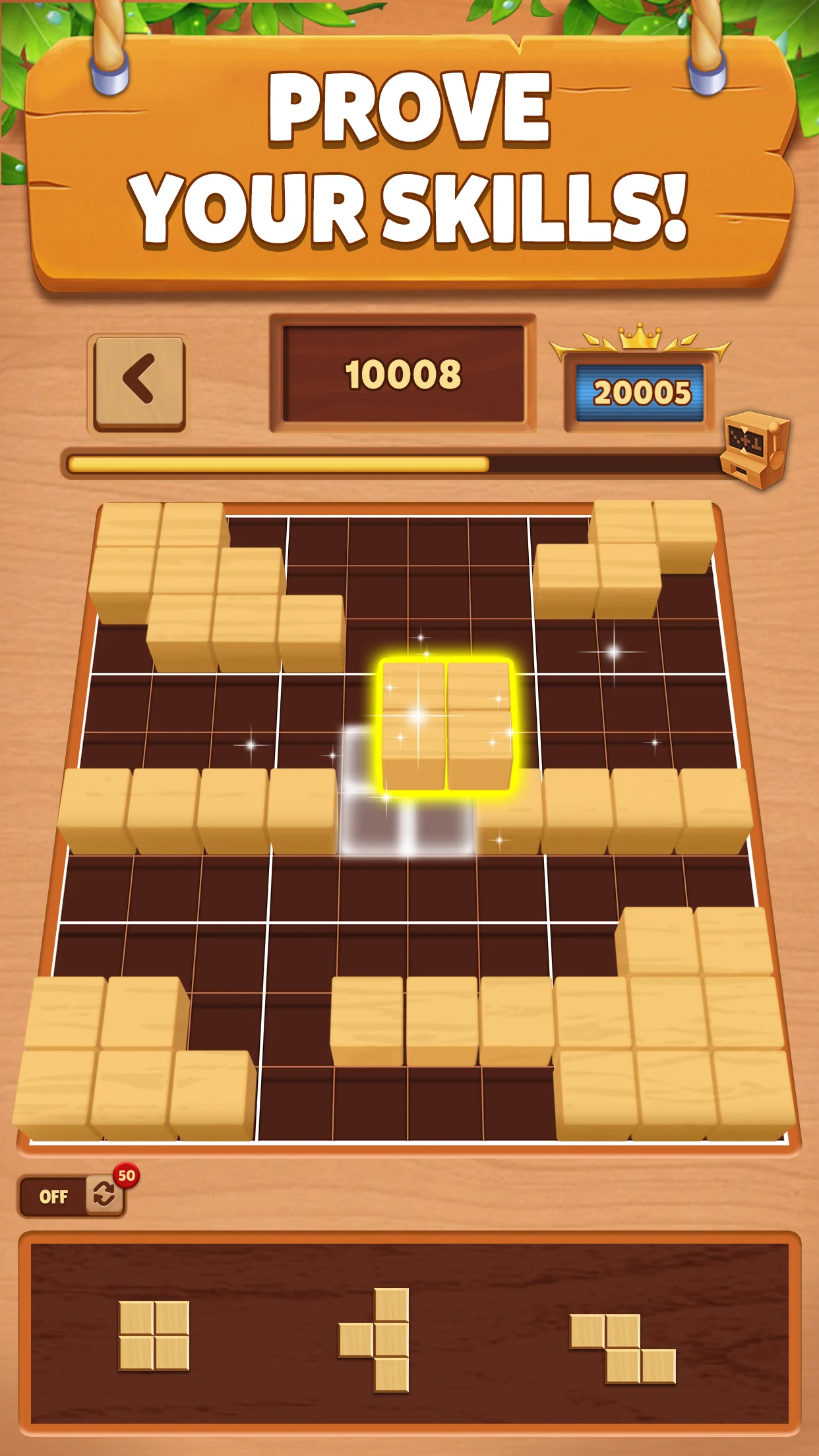 Block Guru - Wood 3D Cube screenshot