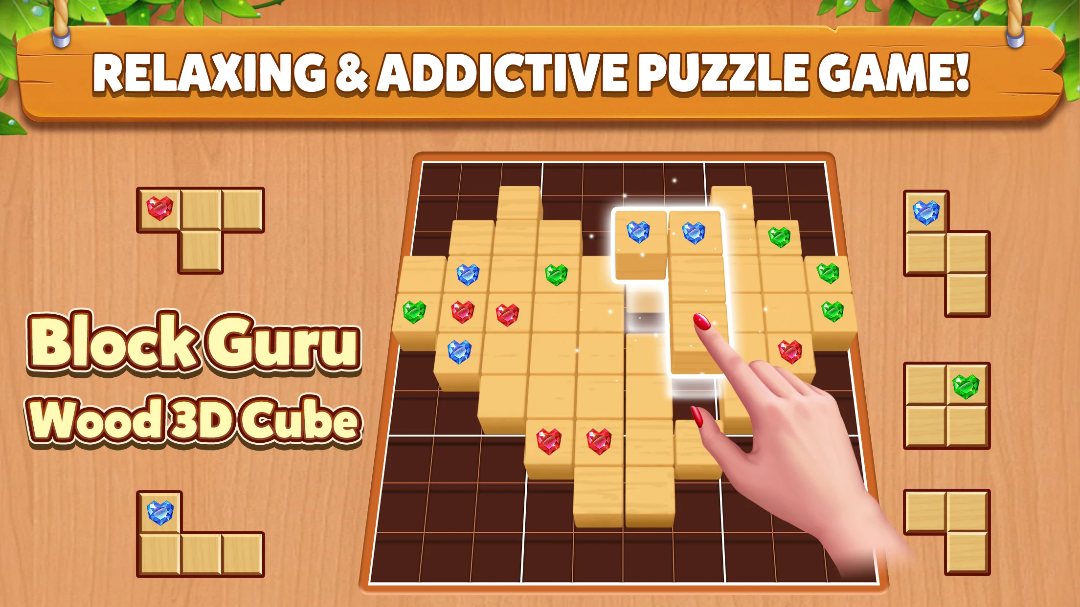 Block Guru - Wood 3D Cube screenshot