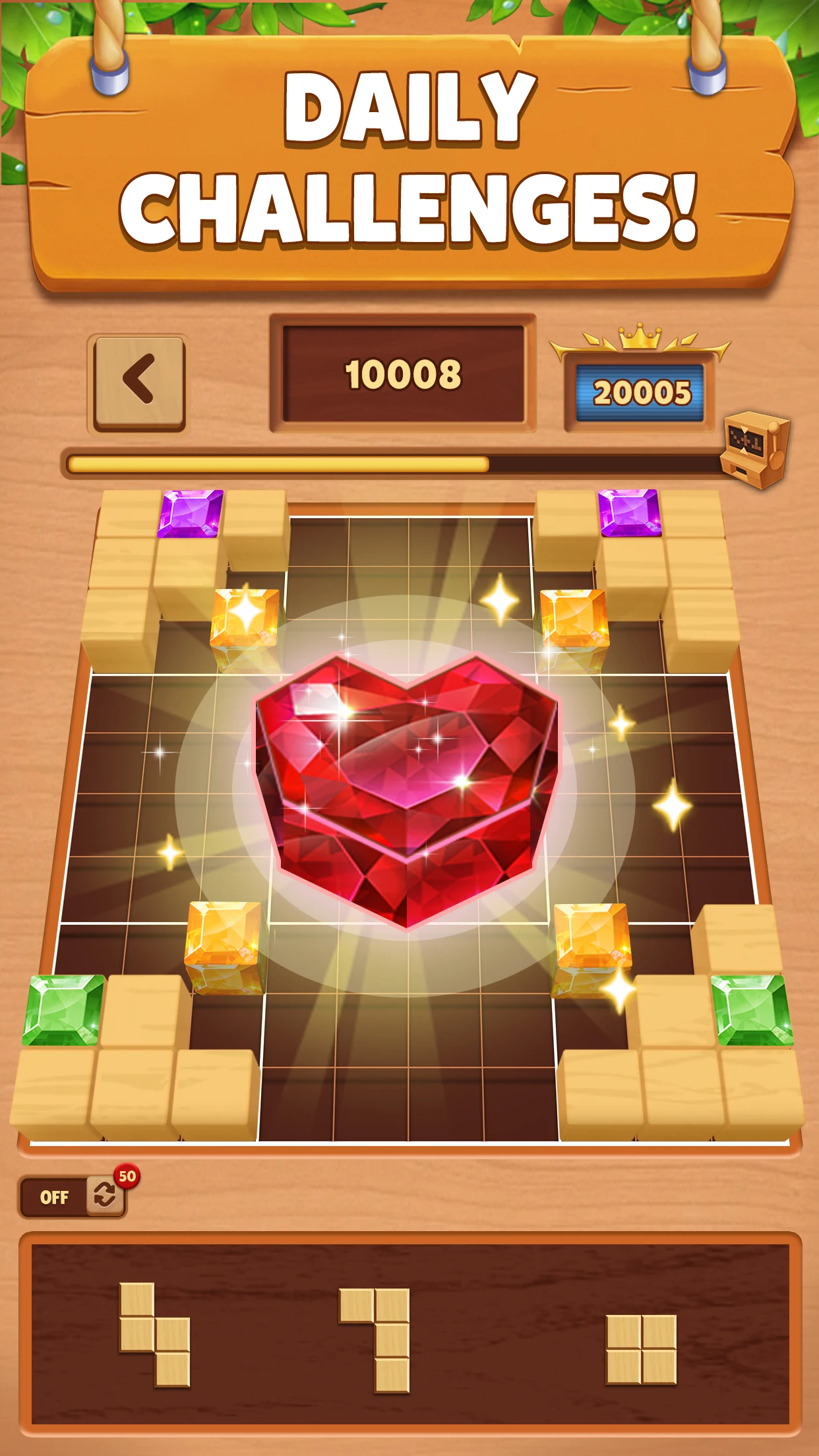 Block Guru - Wood 3D Cube screenshot