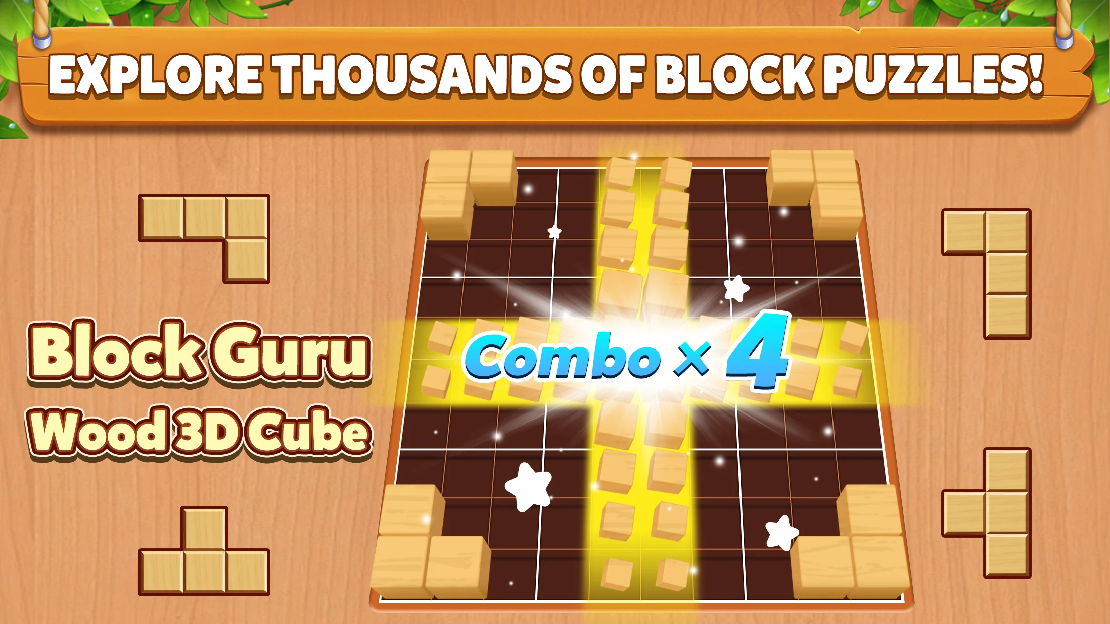 Block Guru - Wood 3D Cube screenshot